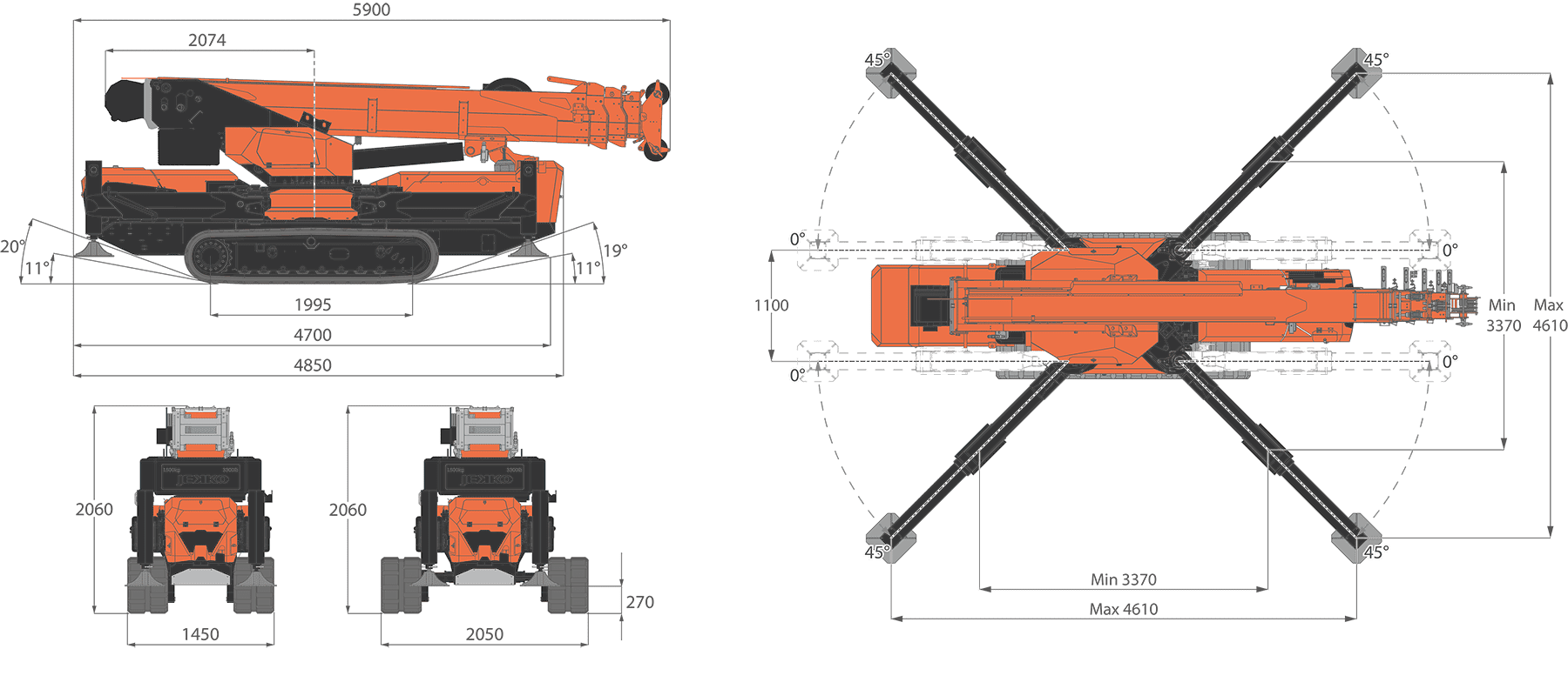 SPX1280Dimensioni CL - M