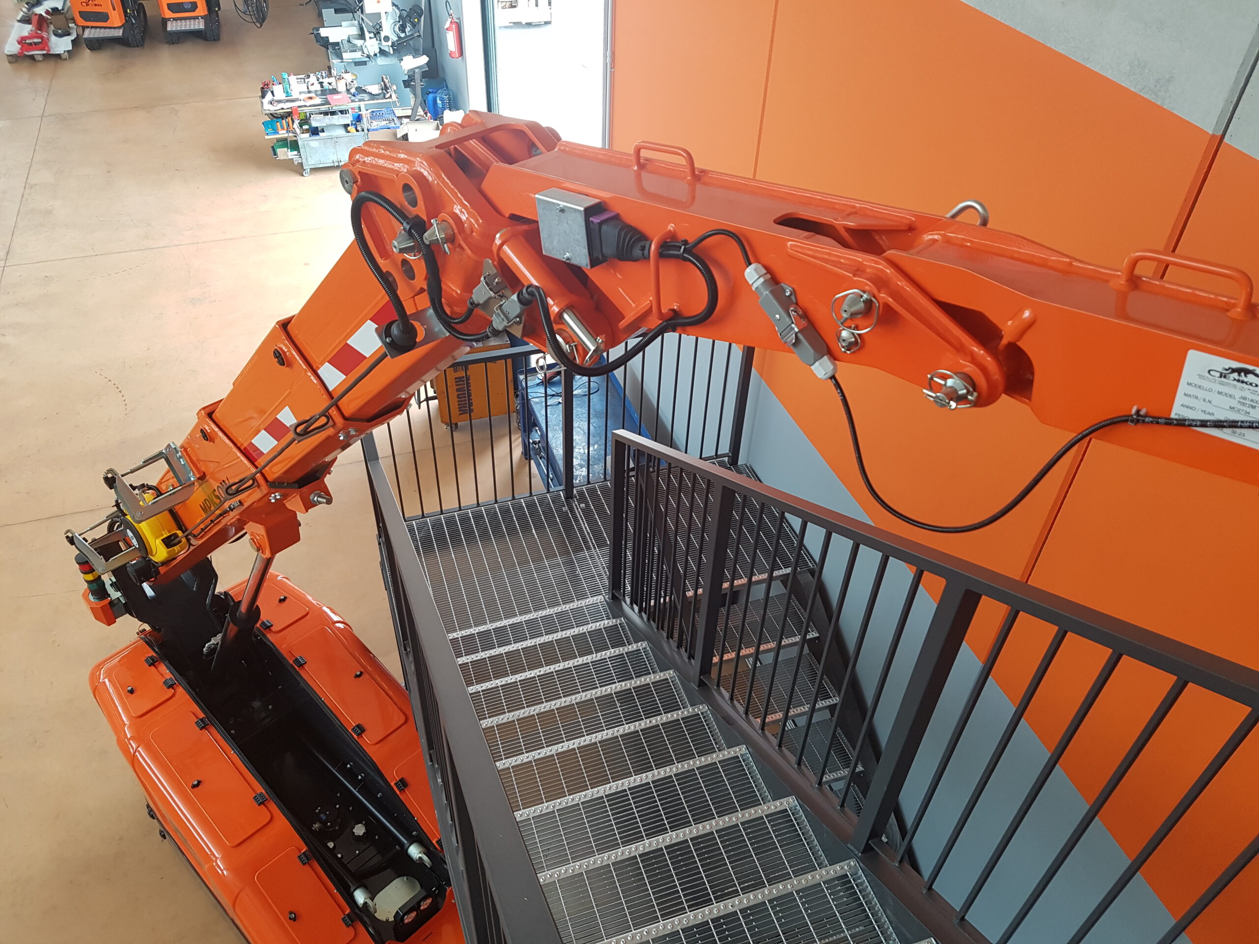 Ruchomość wysięgnika