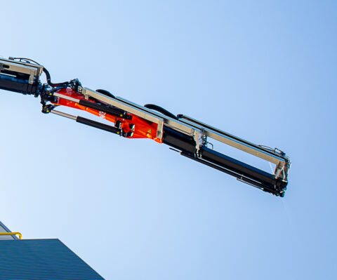 Hydrauliczny wysięgnik