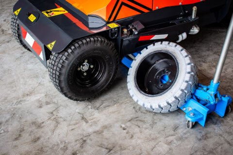 Koła do użytku zewnętrznego i wewnętrznego