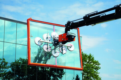 Manipulator do szkła