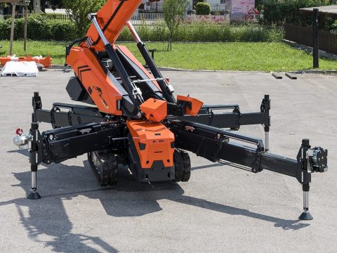 Podwójna pozycja wysięgnika