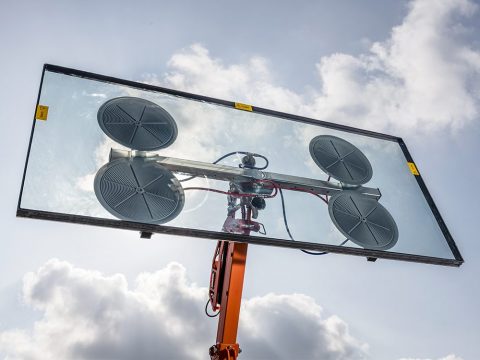 Manipulator do szkła 600kg