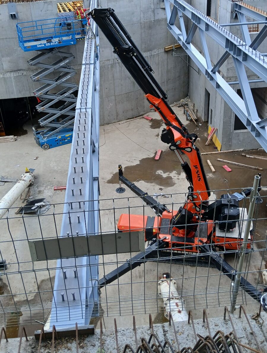 wynajem mini żurawi